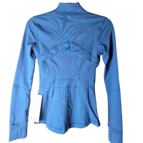 NWOT LULULEMON ATHLETICA Define Jacket In Pitch Blue Size 2 - Picture 4 of 4